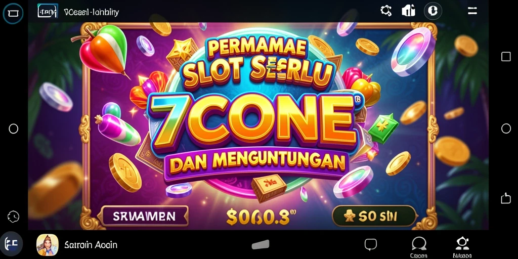 Tampilan menarik dari gameplay Slot 7CONE yang menegangkan.