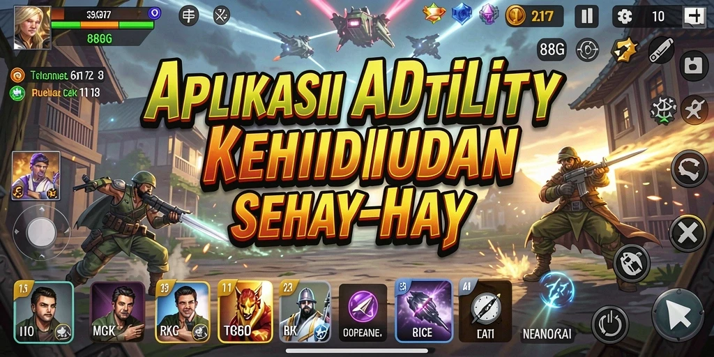 Tampilan antarmuka aplikasi 8G8G yang sederhana dan efisien.