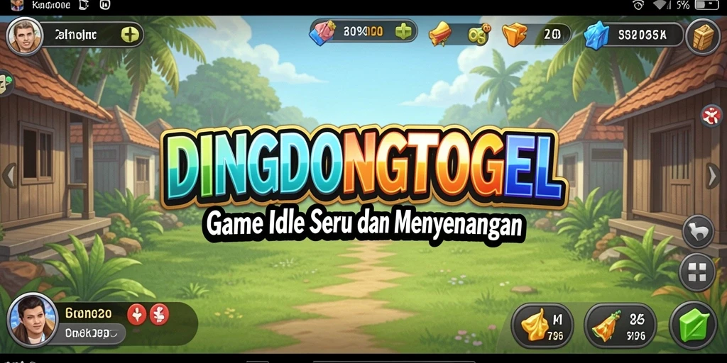 Screenshot DINGDONGTOGEL menunjukkan gameplay yang santai dan menghibur.