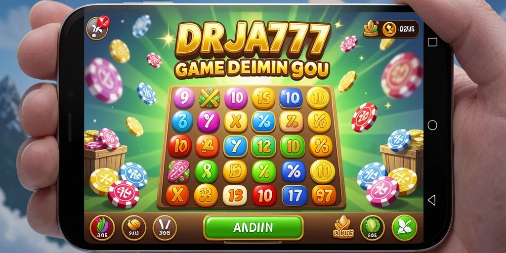 Tampilan gameplay DRAJA777 yang penuh warna dan menarik.
