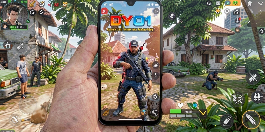 Tampilan antarmuka DYO1 dengan berbagai fitur Utility.