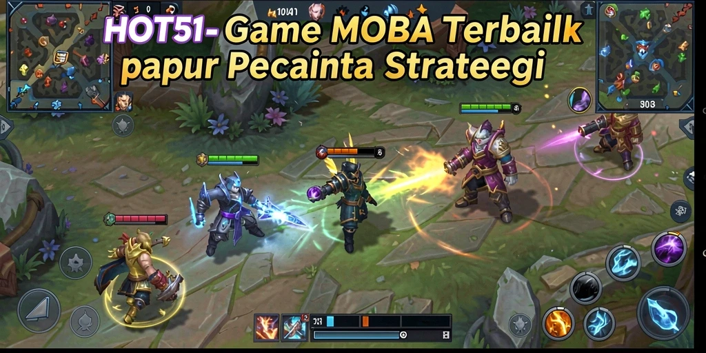 Gameplay seru di HOT51 dengan strategi tim yang mendebarkan.