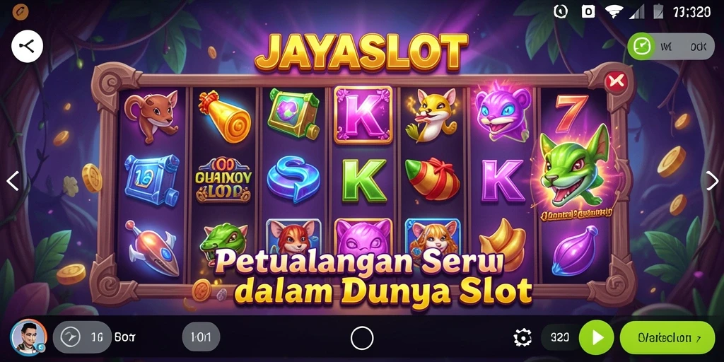 Screenshot gameplay JAYASLOT menampilkan petualangan seru dan grafis yang menakjubkan.
