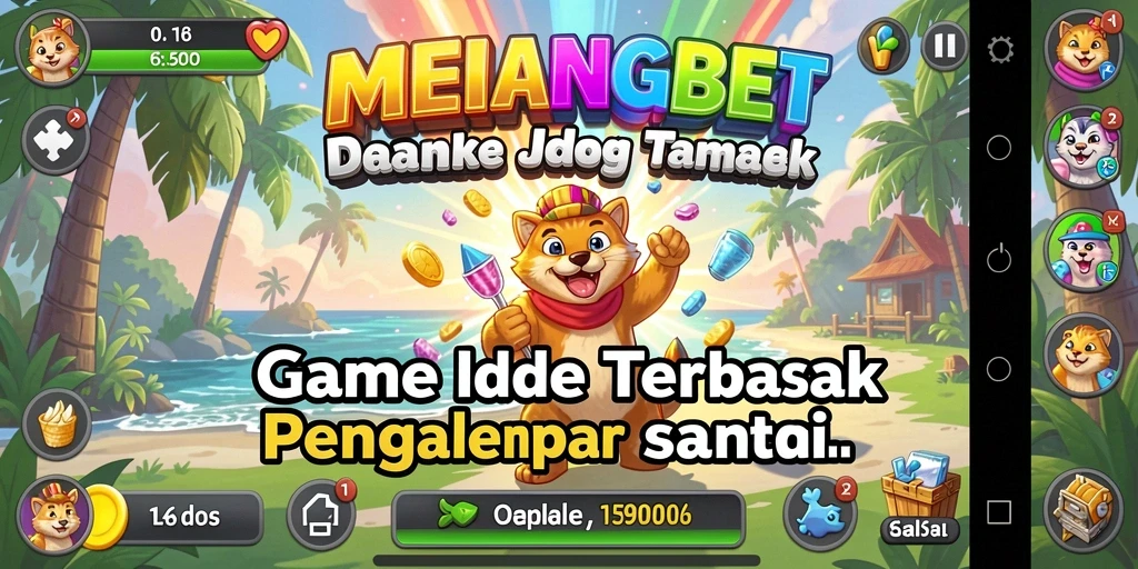 Screenshot menunjukkan gameplay santai dan menarik dari MENANGBET.