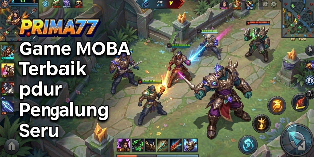 Tampilan gameplay seru dalam PRIMA77 yang penuh aksi.