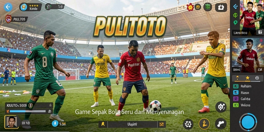 Tampilan gameplay seru dari PULITOTO yang penuh aksi.