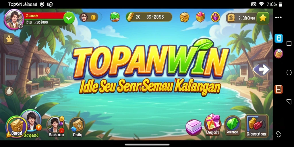 Tampilan gameplay <strong>TOPANWIN</strong> yang menarik dan penuh warna.