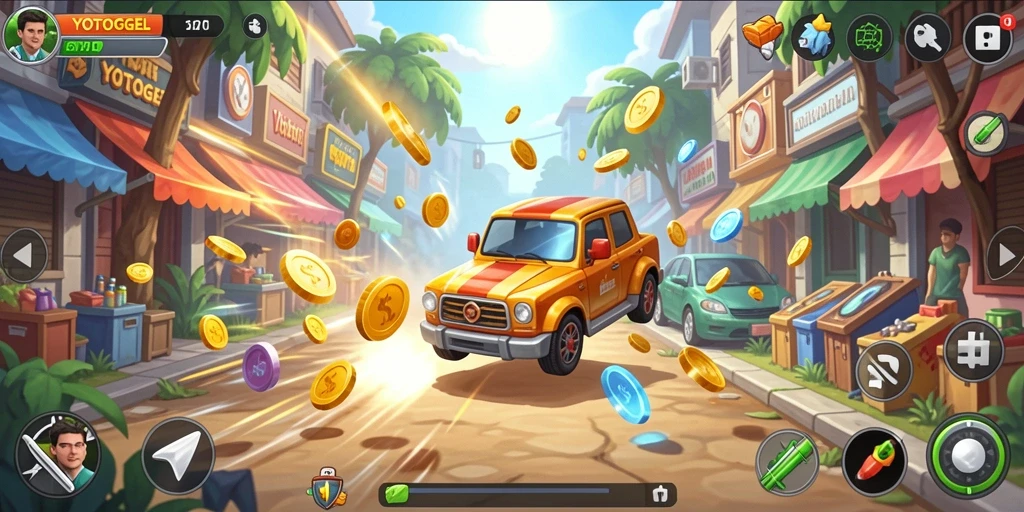 Gameplay YOTOGEL yang seru dengan efek visual menarik.