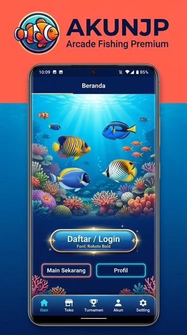 Proses pengunduhan aplikasi di akunjp yang cepat.